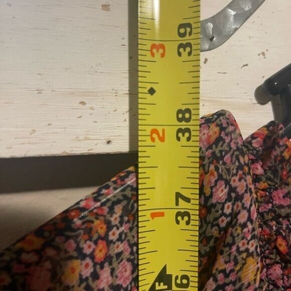 Old Navy - floral peasant dress with belt - Picture 8 of 8